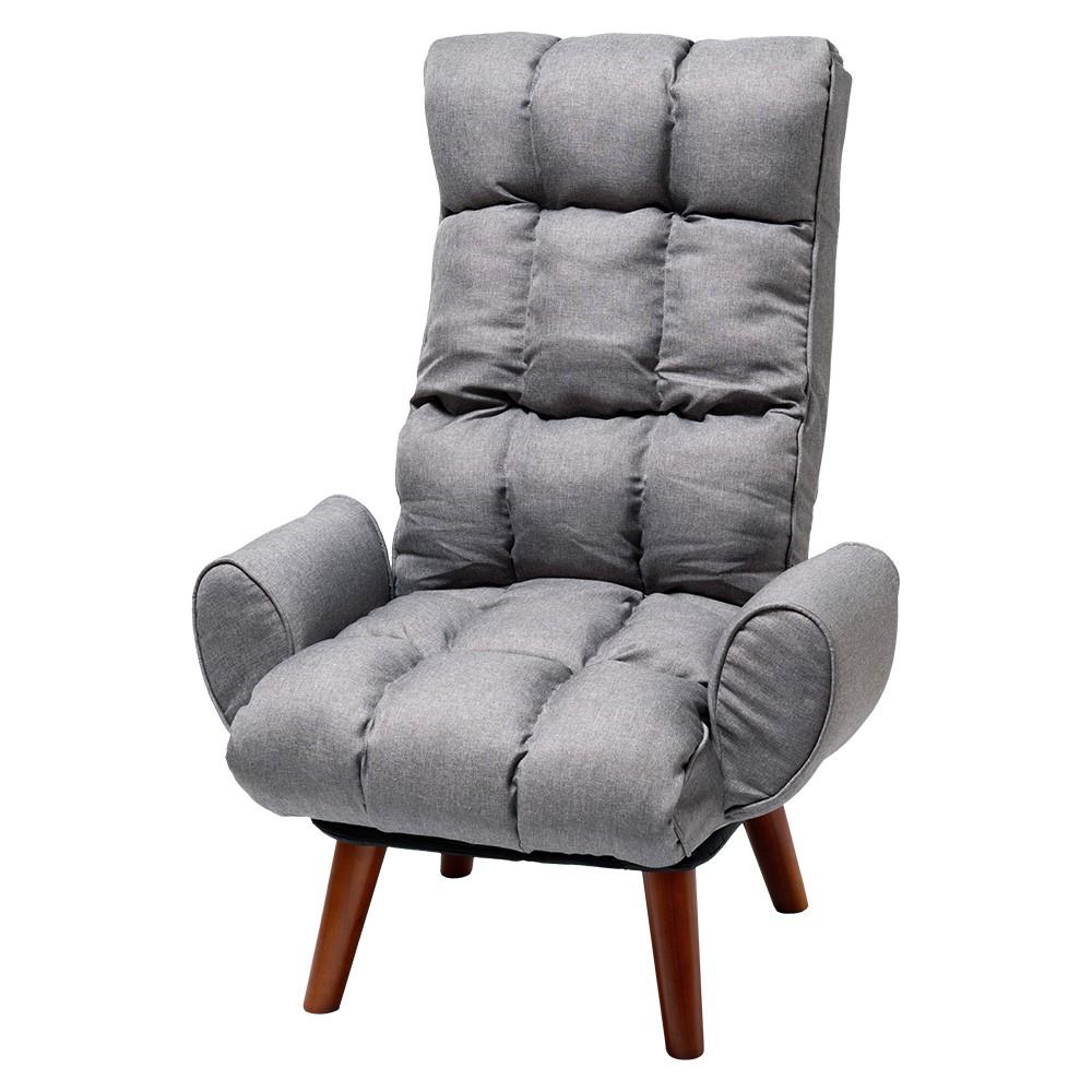 LIFELEX　回転チェア　プラハ　グレー