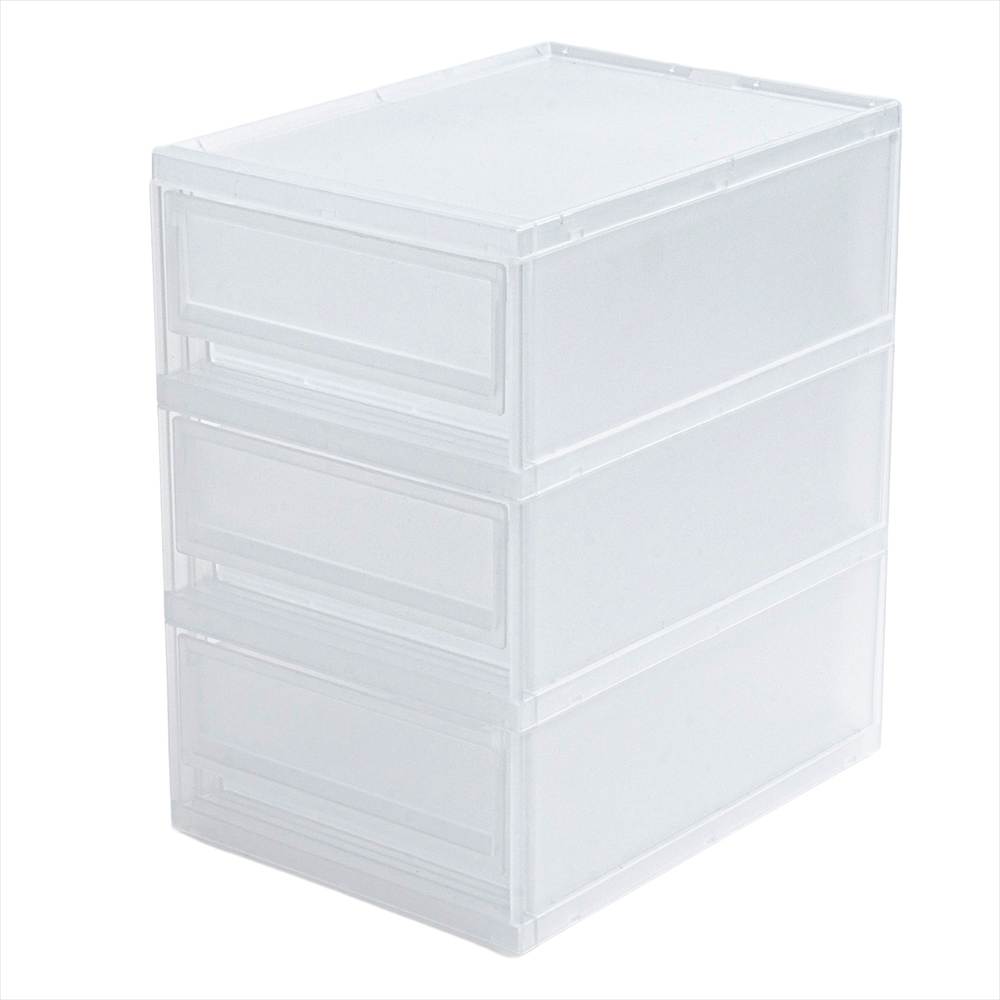 LIFELEX モアネクスト B6浅型3段CL 1723-270 クリア B6 浅型3段