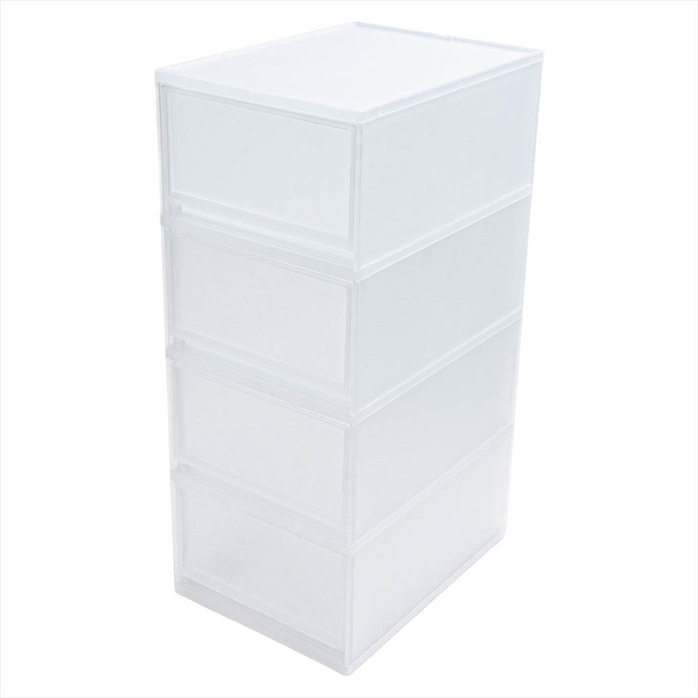 LIFELEX モアネクスト A4深4段CL 2636-650 クリア A4 深型4段