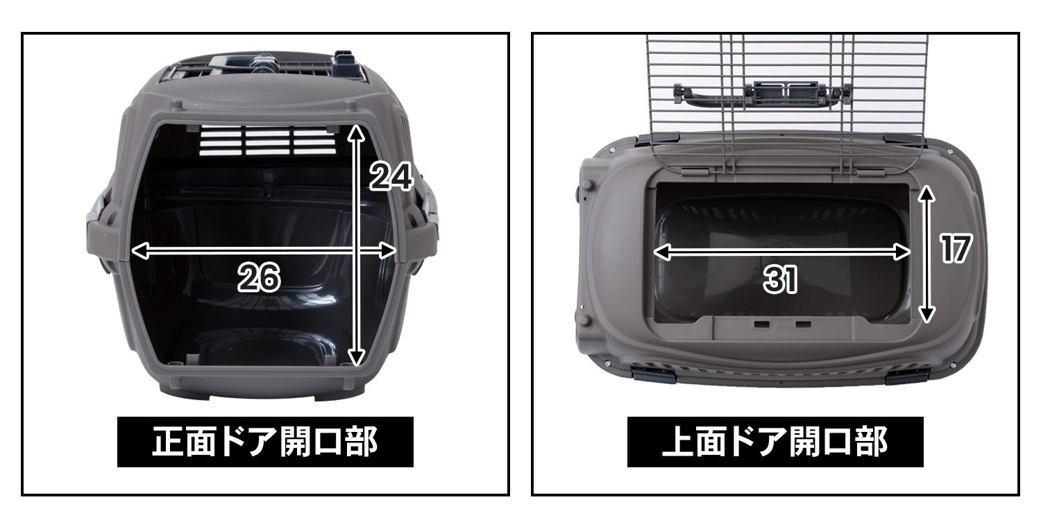 LIFELEX　２ドアハードキャリー　ワイドハンドル　ブラウン　Ｍ ブラウン M