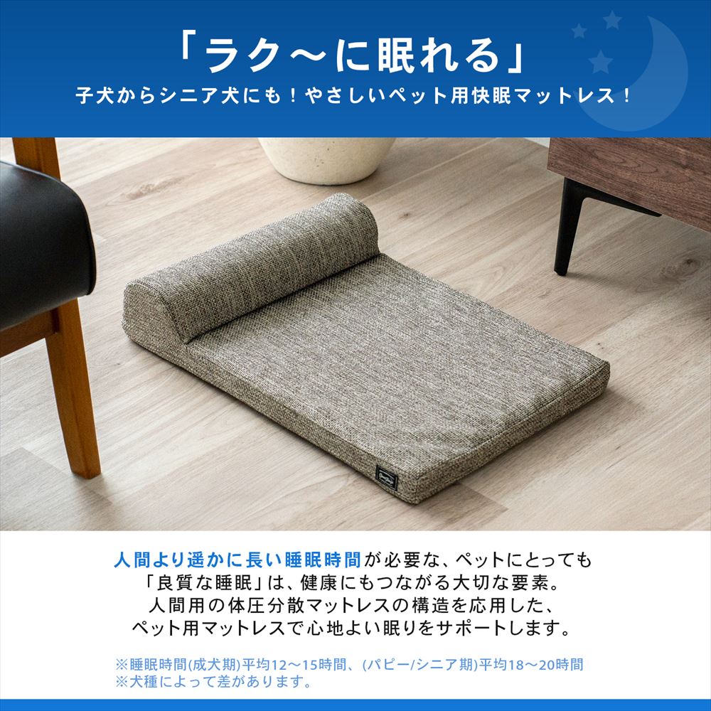 LIFELEX　快眠マットレス　Ｓ　ブラウン　５００×３５０×１００ｍｍ Ｓ　ブラウン