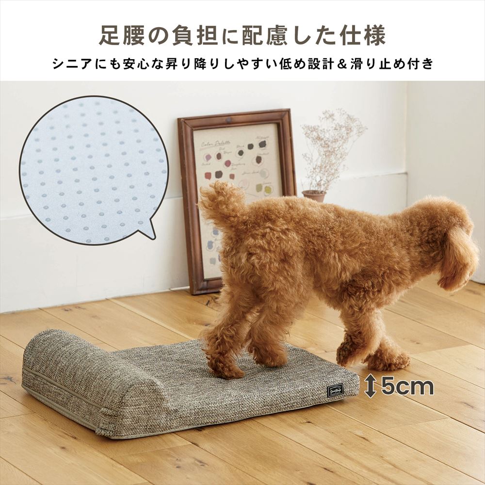 LIFELEX　快眠マットレス　Ｓ　ブラウン　５００×３５０×１００ｍｍ Ｓ　ブラウン