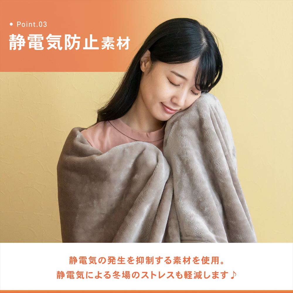 LIFELEX　ミルク毛布　Ｓ　ＭО MO