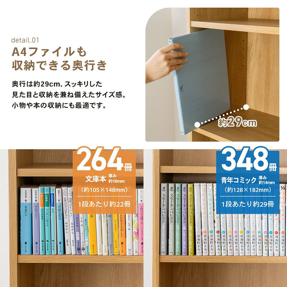 LIFELEX　オープンラックβ　９０３０－１８０　ＯＡＫ　オーク オーク