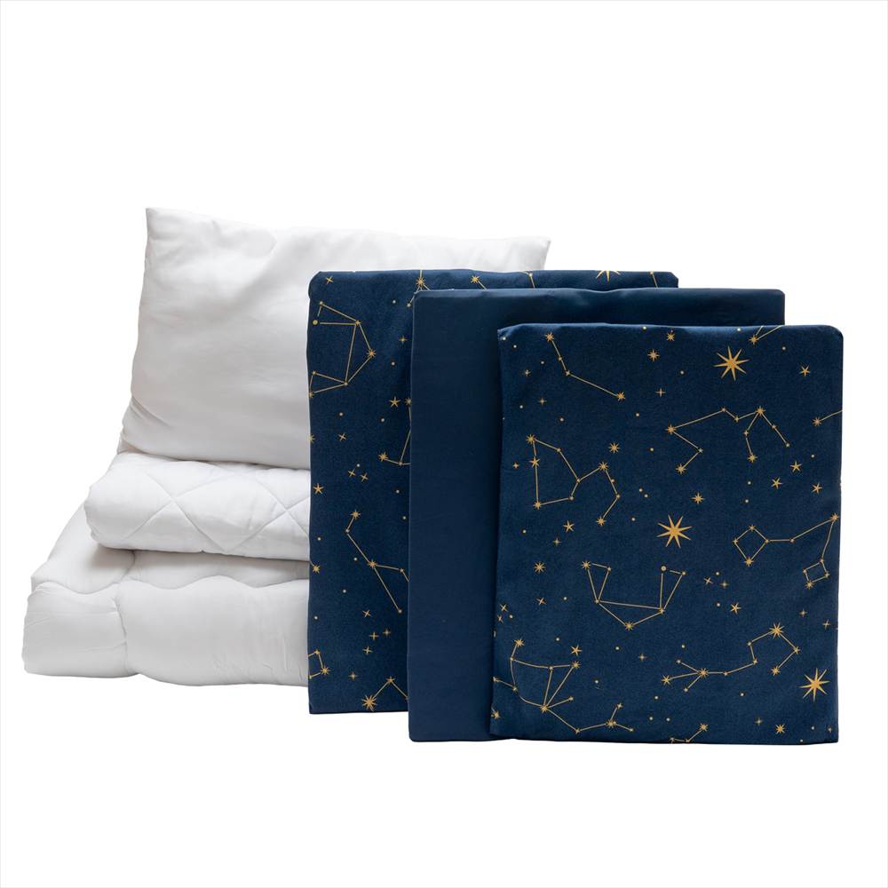 LIFELEX　ベッド用制菌防臭寝具6点セットS　星座　布団セット 星座