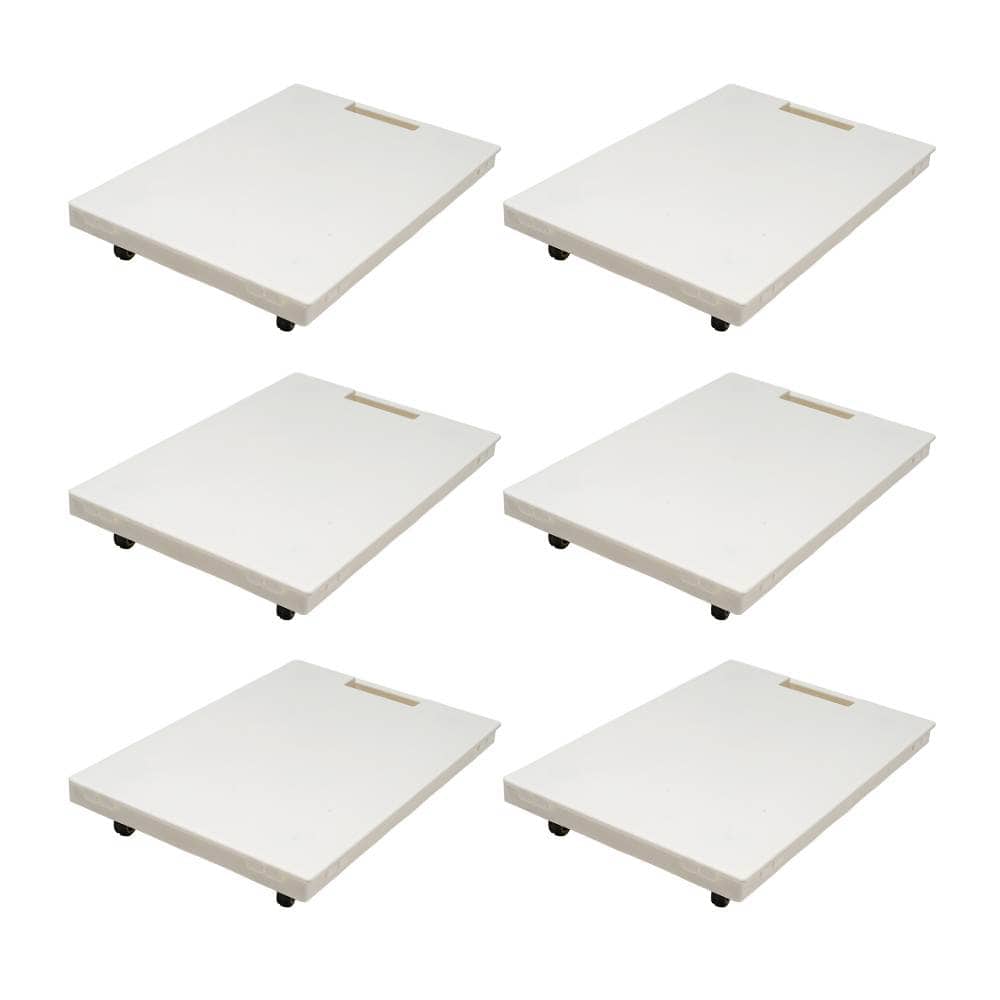 LIFELEX インテリアベースII 取手付 4330-7 WH ×6個セット ホワイト セット