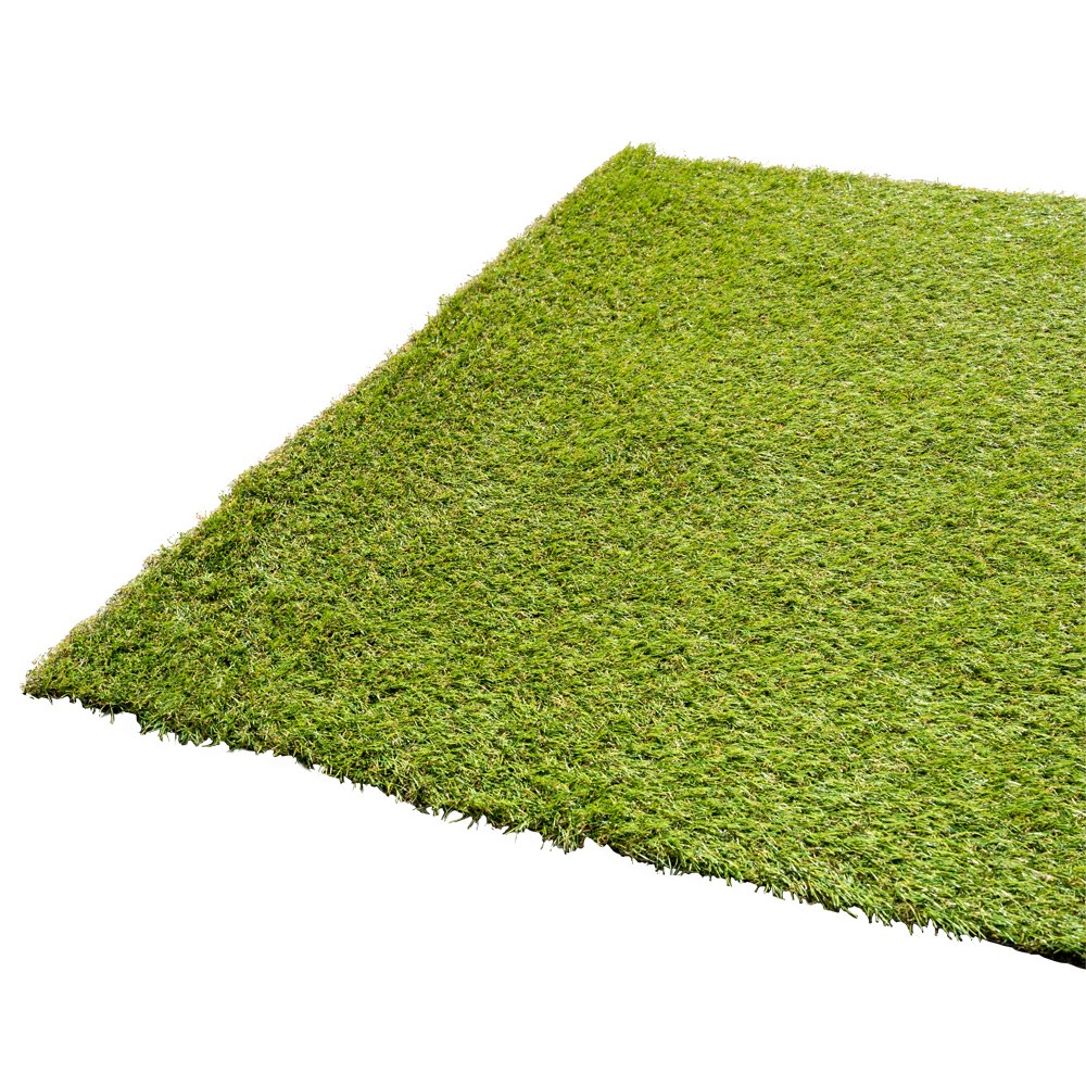 コーナン オリジナル ガーデンターフ 芝丈約：35mm 巾約：1mＸ1m巻き 透水穴付 （ 人工芝 ） （FIFA公認工場製造） 巾1mＸ1m巻き
