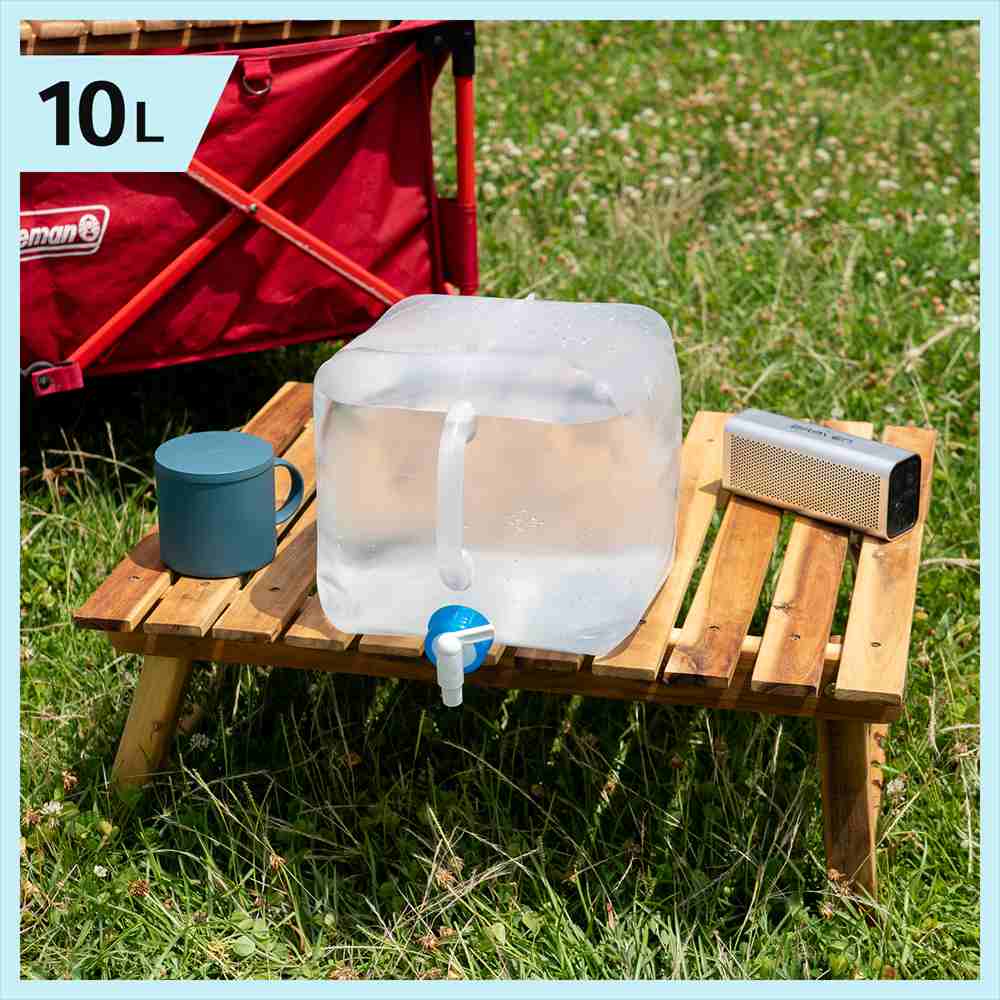 SOUTHERNPORT ウォータージャグ 水タンク 10L 蛇口付き ポリタンク ウォーターキャリー キャンプ アウトドア 防災 水缶 10L