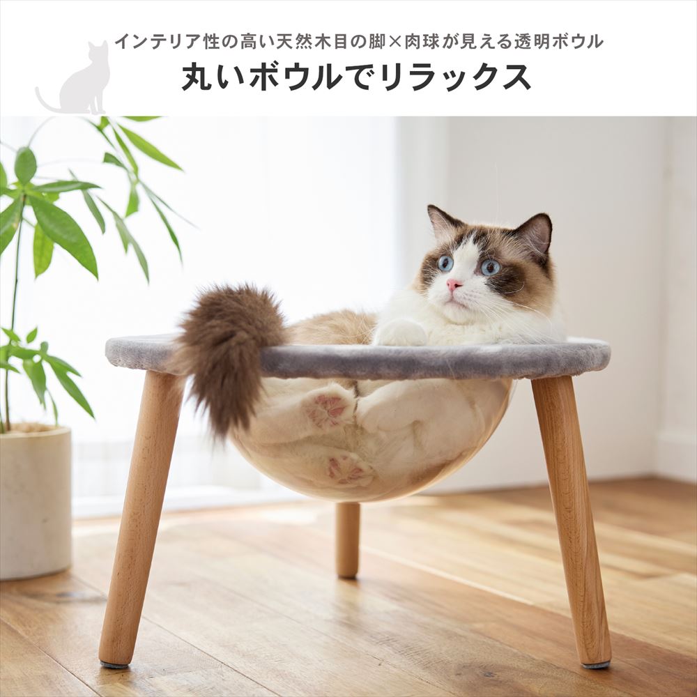 LIFELEX　クリアキャットボウル　ＪＳ１２－５４３８