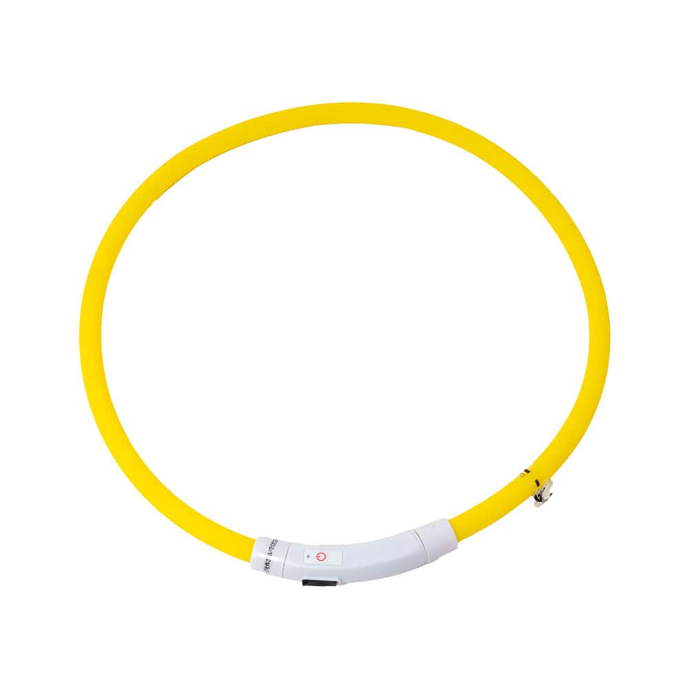 充電式ＬＥＤフラッシュライトリング　イエロー　ＳＸ１２－６０８４ イエロー