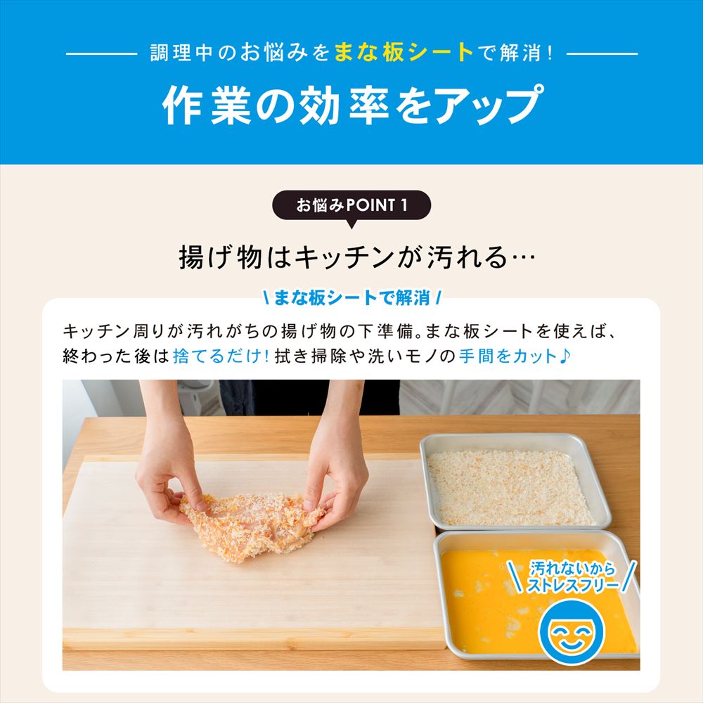 LIFELEX　使い捨てまな板シート替え　３ｍ　クリア　３００２４－０１５ＣＲ 替え・3m
