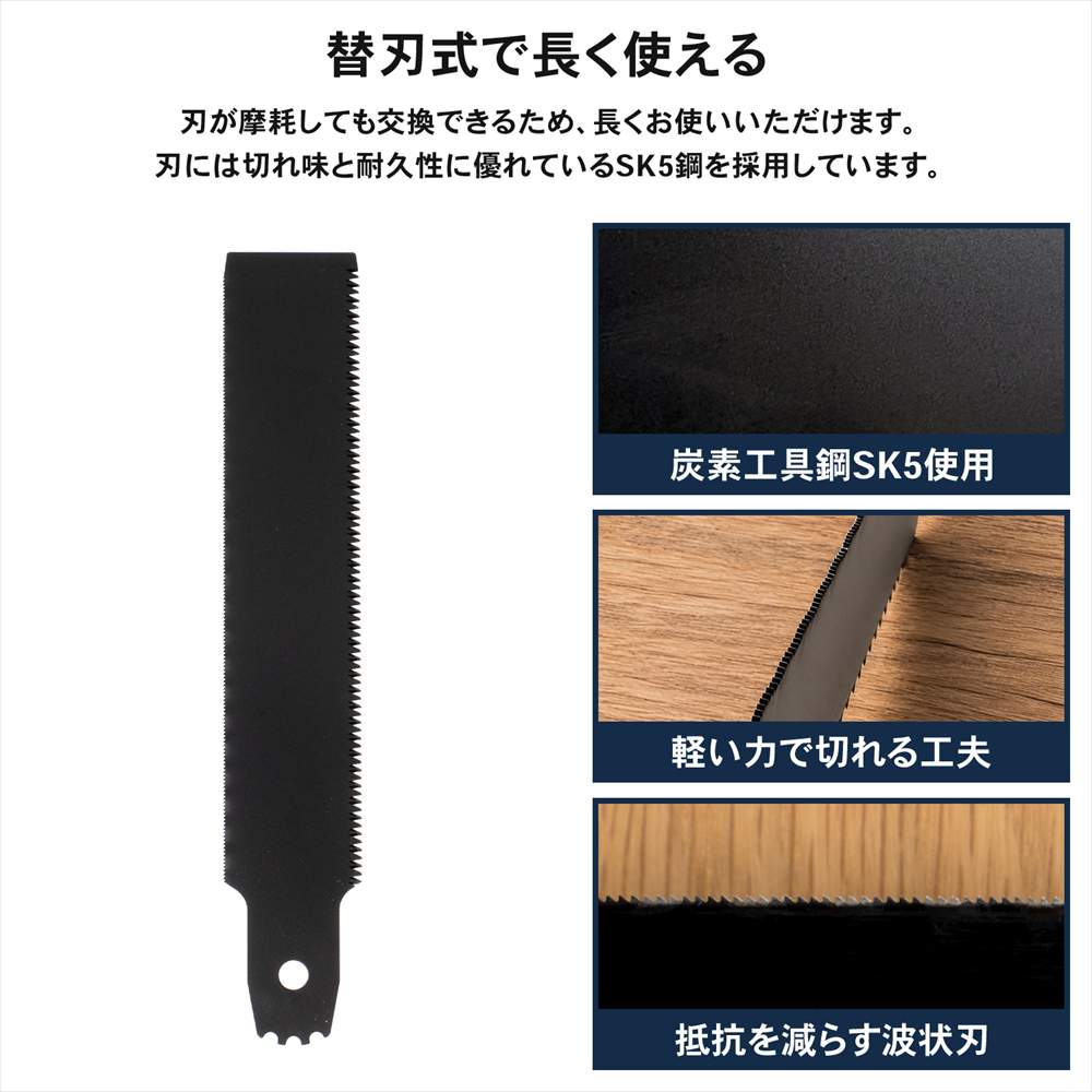 PROACT　両刃式廃品ノコ替刃　ＰＡＡＴ－３８４６ 替刃
