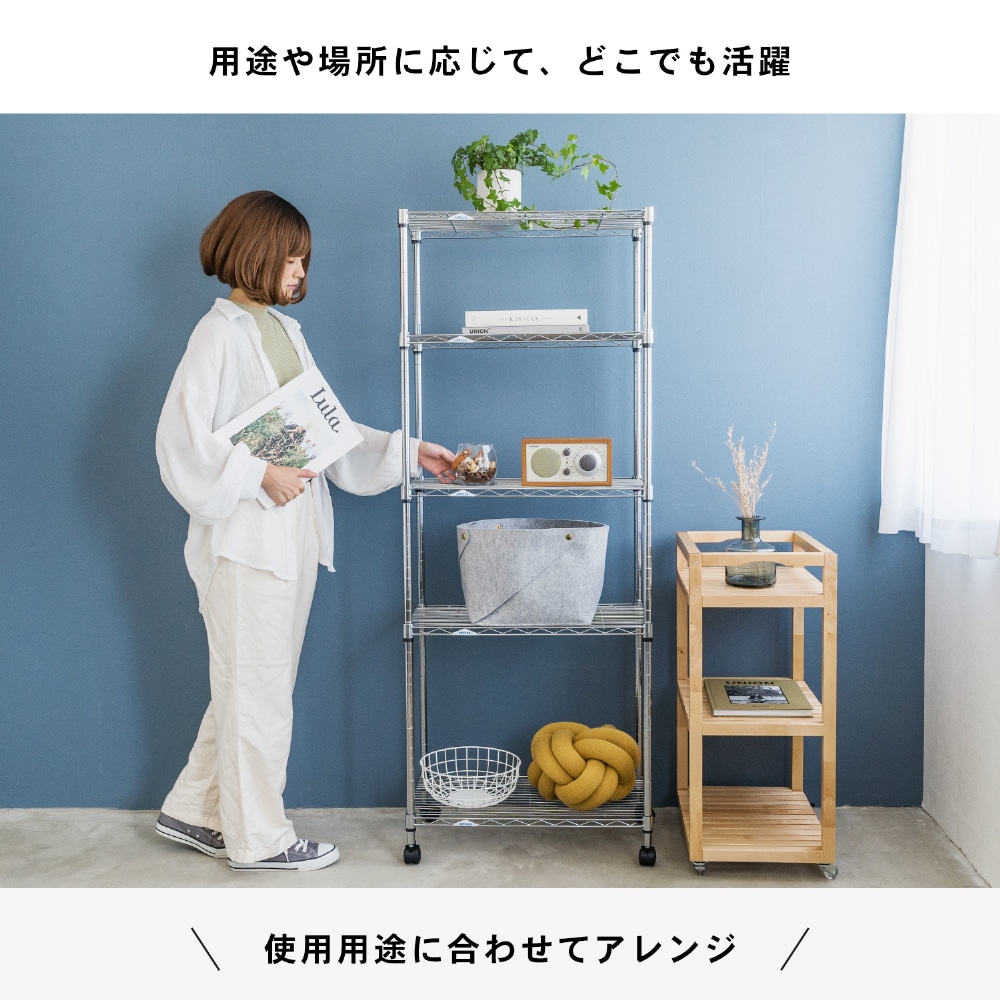 システムラックα5段60W 6035-155 可動棚 ×2個セット 5段・2個セット