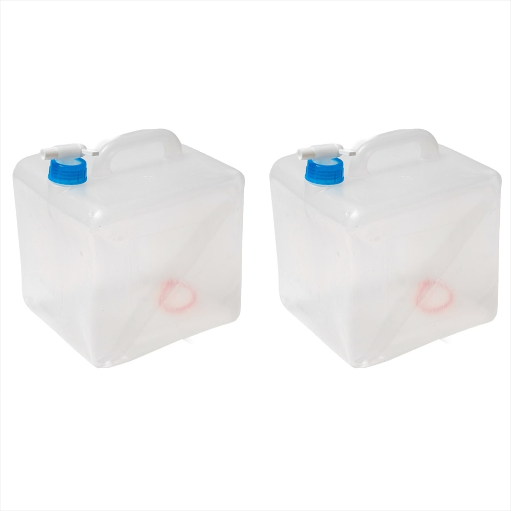 【まとめてお得】SOUTHERNPORT ウォータージャグ 水タンク 20L 2個セット 蛇口付き ポリタンク ウォーターキャリー キャンプ アウトドア 防災 水缶 20L ×2個セット【まとめ割】
