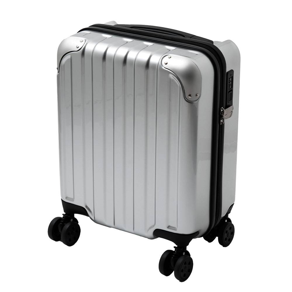 小型スーツケース　シルバー　ＫＷＨ１４－０３６１－ＳＶ シルバー