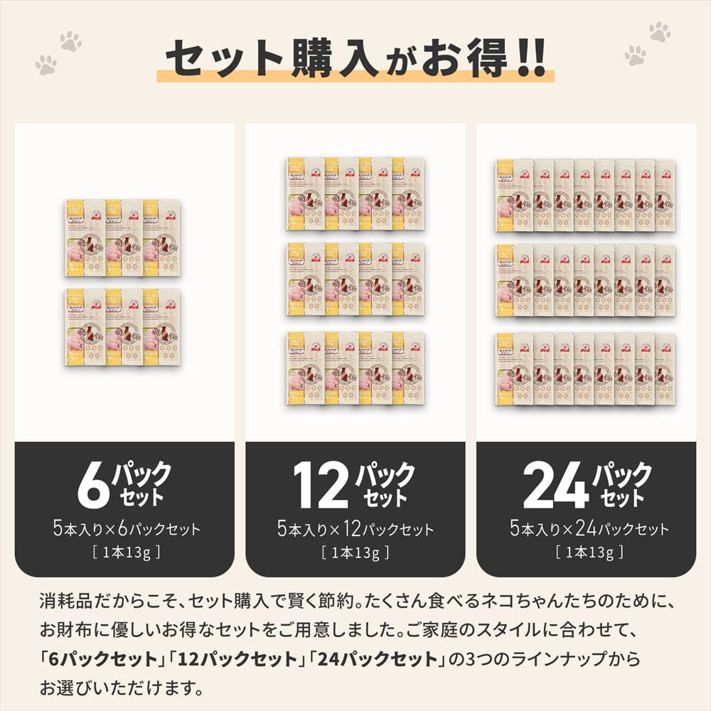 LIFELEX ネコのおやつ ねこぴゅーれ 無添加鶏ささみ 13ｇ×5パック 日本製 鶏ささみ 13ｇ×5パック