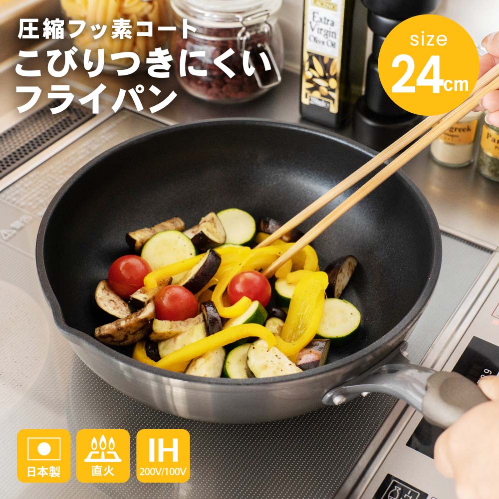 こびりつきにくいフライパン