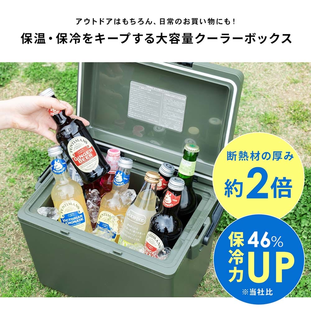 SOUTHERNPORT 強保冷クーラーボックス ９Ｌ ＧＲ(９Ｌ): アウトドア・キャンプ用品|ホームセンターコーナンの通販サイト