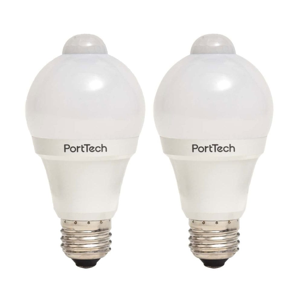 【まとめてお得】PortTech 人感センサーLEDライト40W相当 昼白色 PAS40N26　×2個セット 昼白色×2個セット