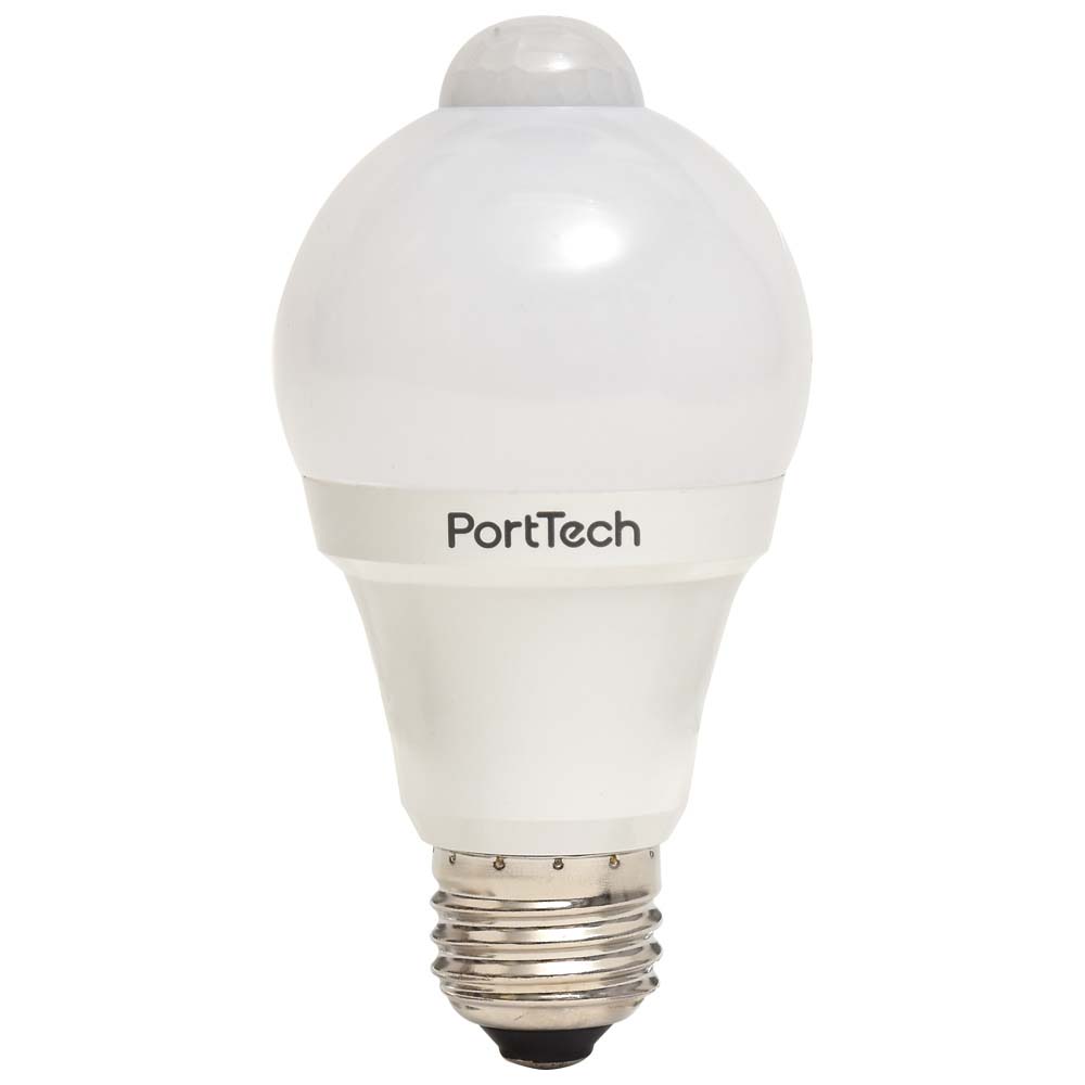 PortTech 人感センサーLEDライト40W相当 電球色 PAS40L26 電球色