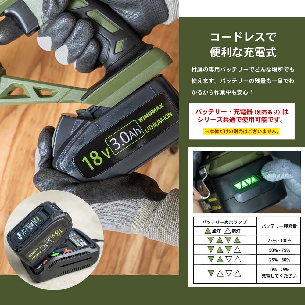 １８Ｖ充電セーバー ソー　ＫＭＲＳ－１８３０ セーバー ソー