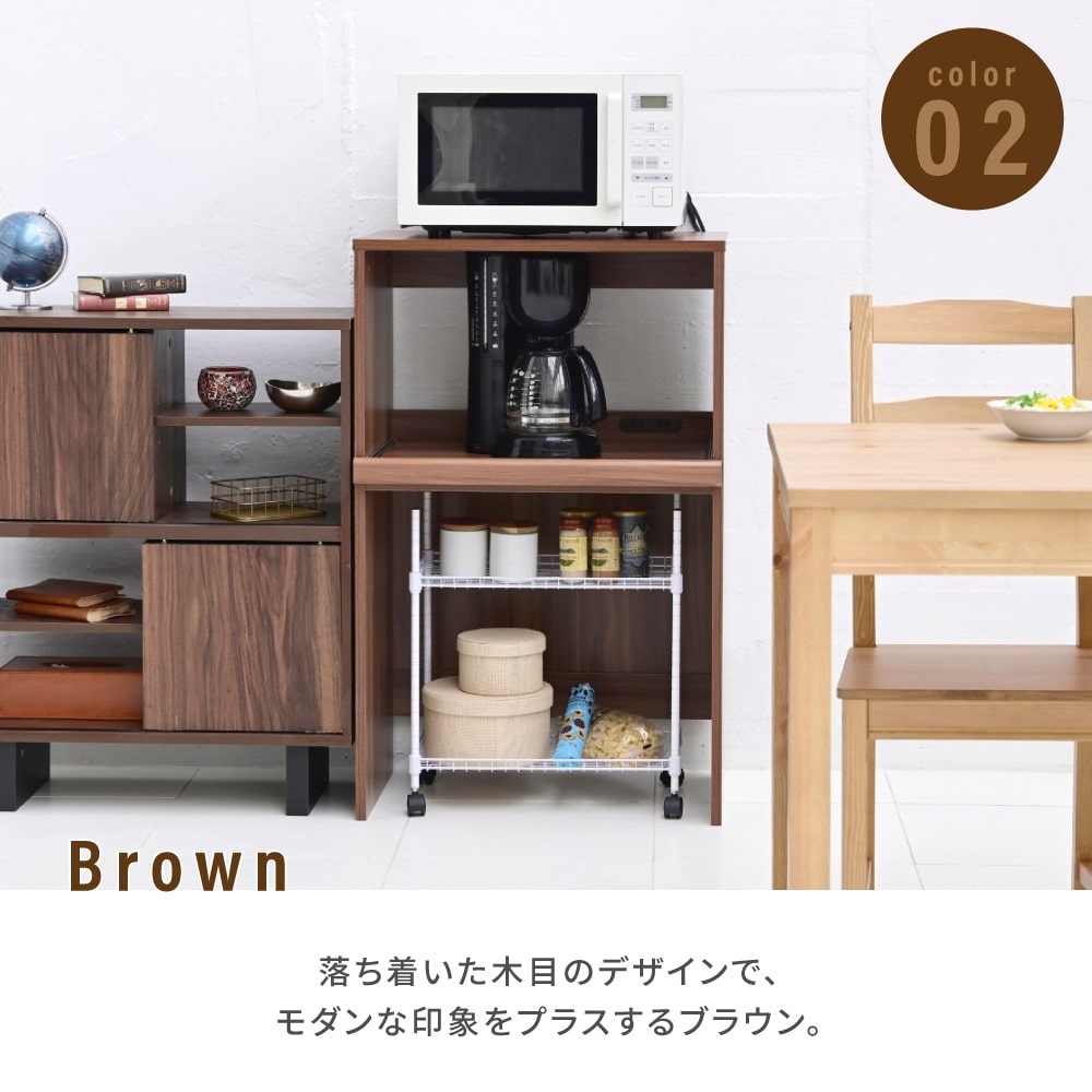 ジェイケイプラン ゴミ箱上収納 レンジ ホワイト ＦＫＣ－０００９－ＷＨ(ホワイト): インテリア・家具・収納用品|ホームセンターコーナンの通販サイト