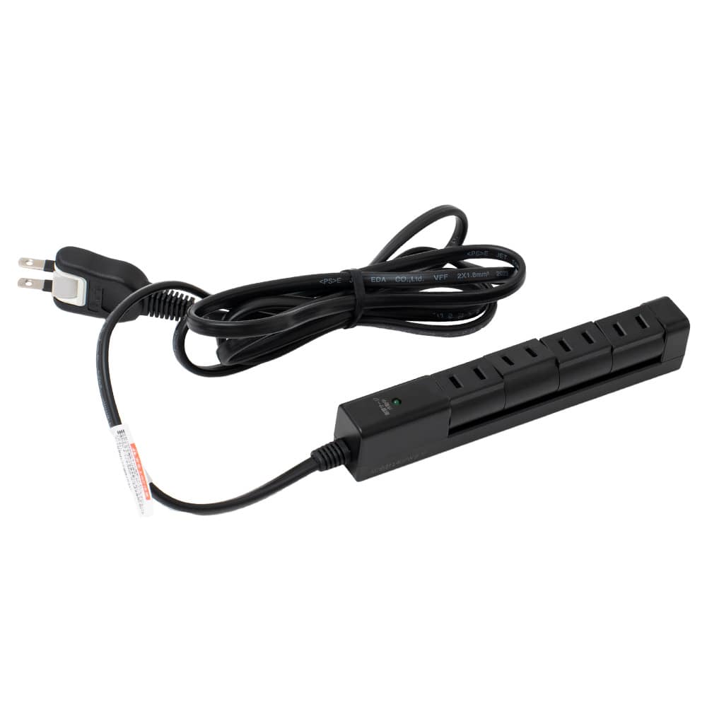 スマート回転タップＡＣ４口　黒　ＫＥＰ－Ｓ２９３Ａ ＫＥＰ－Ｓ２９３Ａ