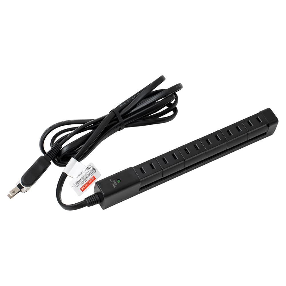 スマート回転タップＡＣ６口　黒　ＫＥＰ－Ｓ２９５Ａ ＫＥＰ－Ｓ２９５Ａ