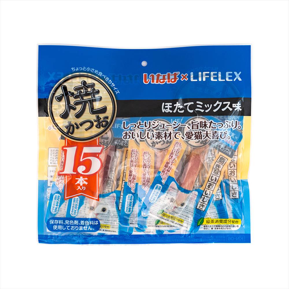 いなばペットフード　焼きかつお　ほたてミックス味 焼きかつお　ほたてミックス味