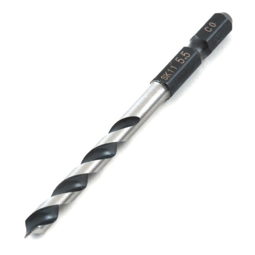 スターエム　Ｆ型ショートドリル　５．５ＭＭ