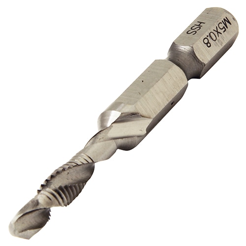 六角軸コンビタップドリル　Ｍ５Ｘ０．８ＭＭ