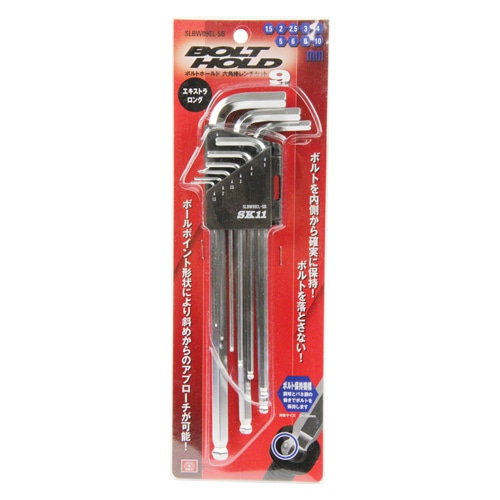 ボルトホールド六角棒レンチＳ　ＳＬＢＷ０９ＥＬ－ＳＢ