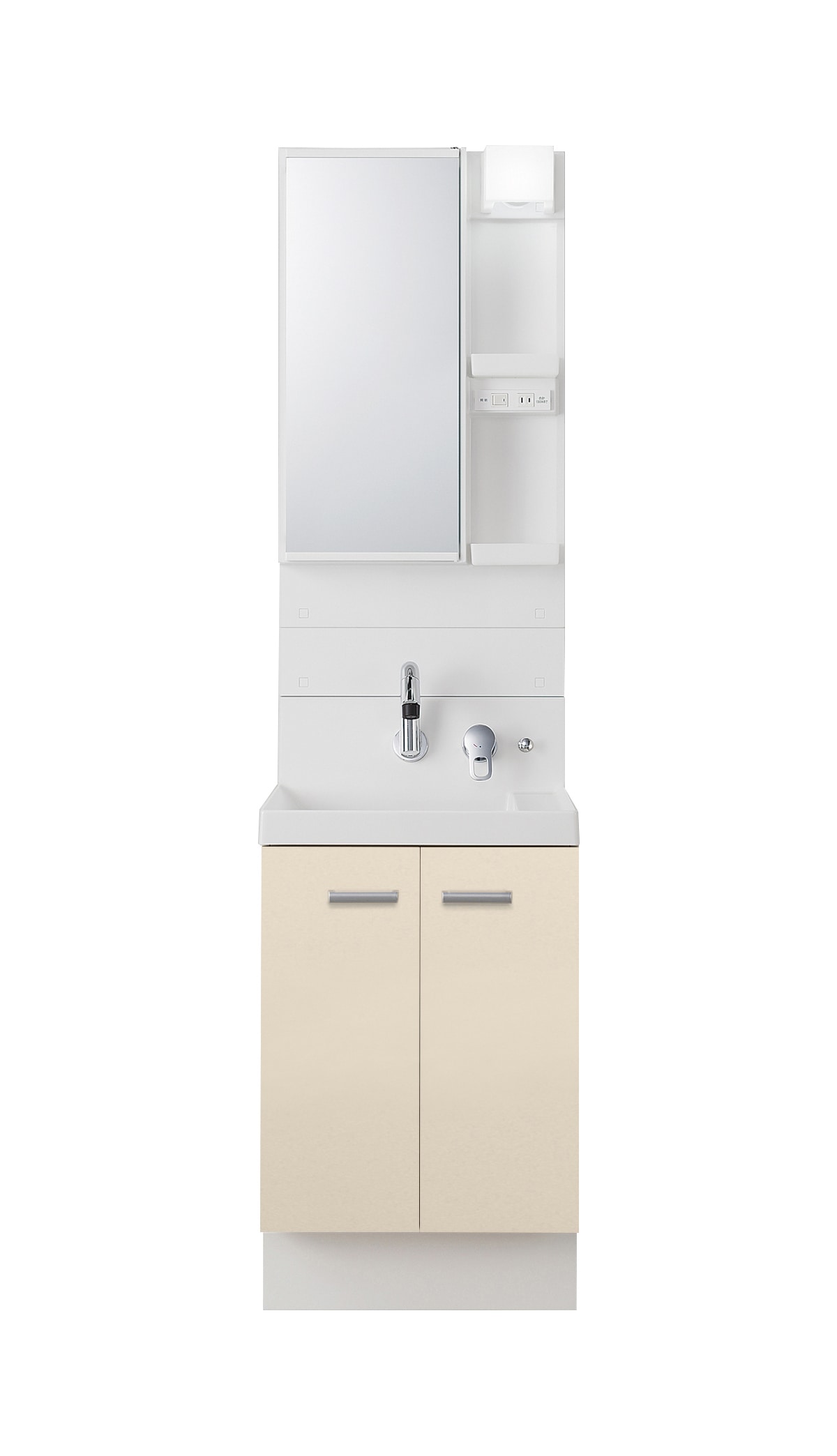 LIXIL 洗面化粧台 K1 間口50cm 一面鏡2枚扉