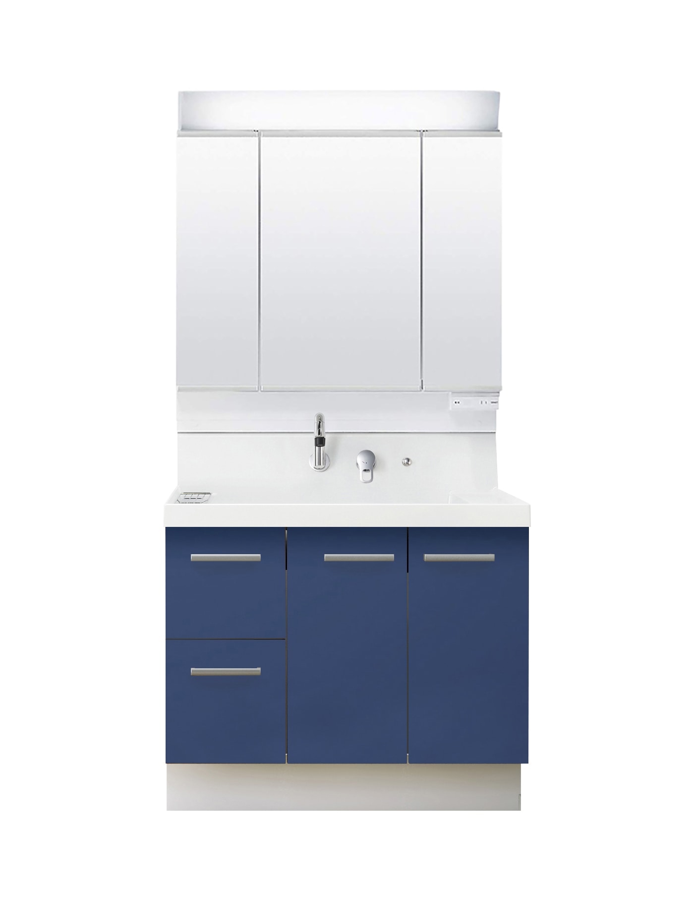 LIXIL 洗面化粧台 K1 間口90cm 三面鏡片引出