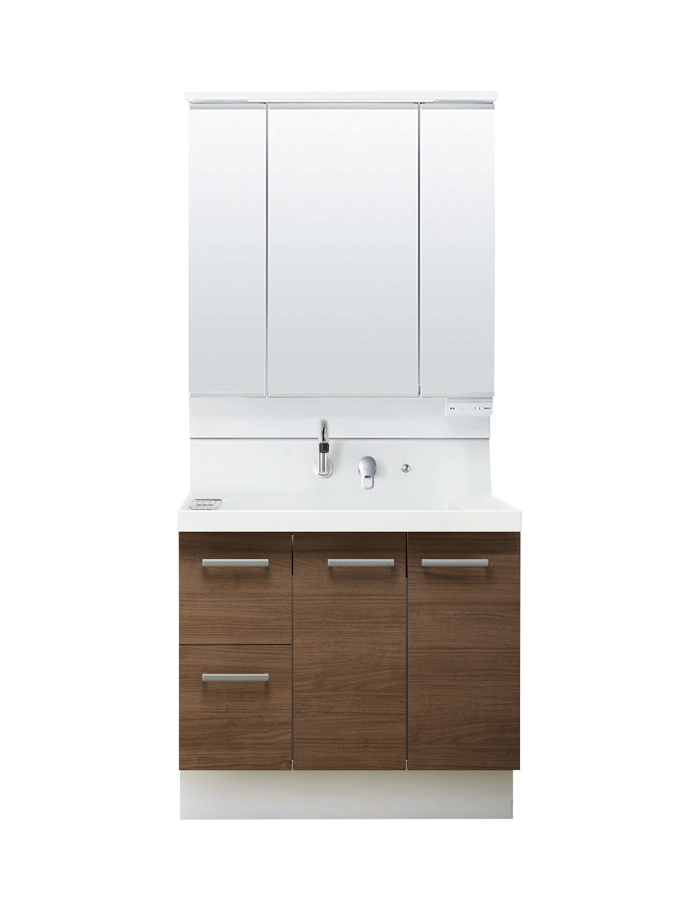 LIXIL 洗面化粧台 K1 間口90cm 三面鏡片引出