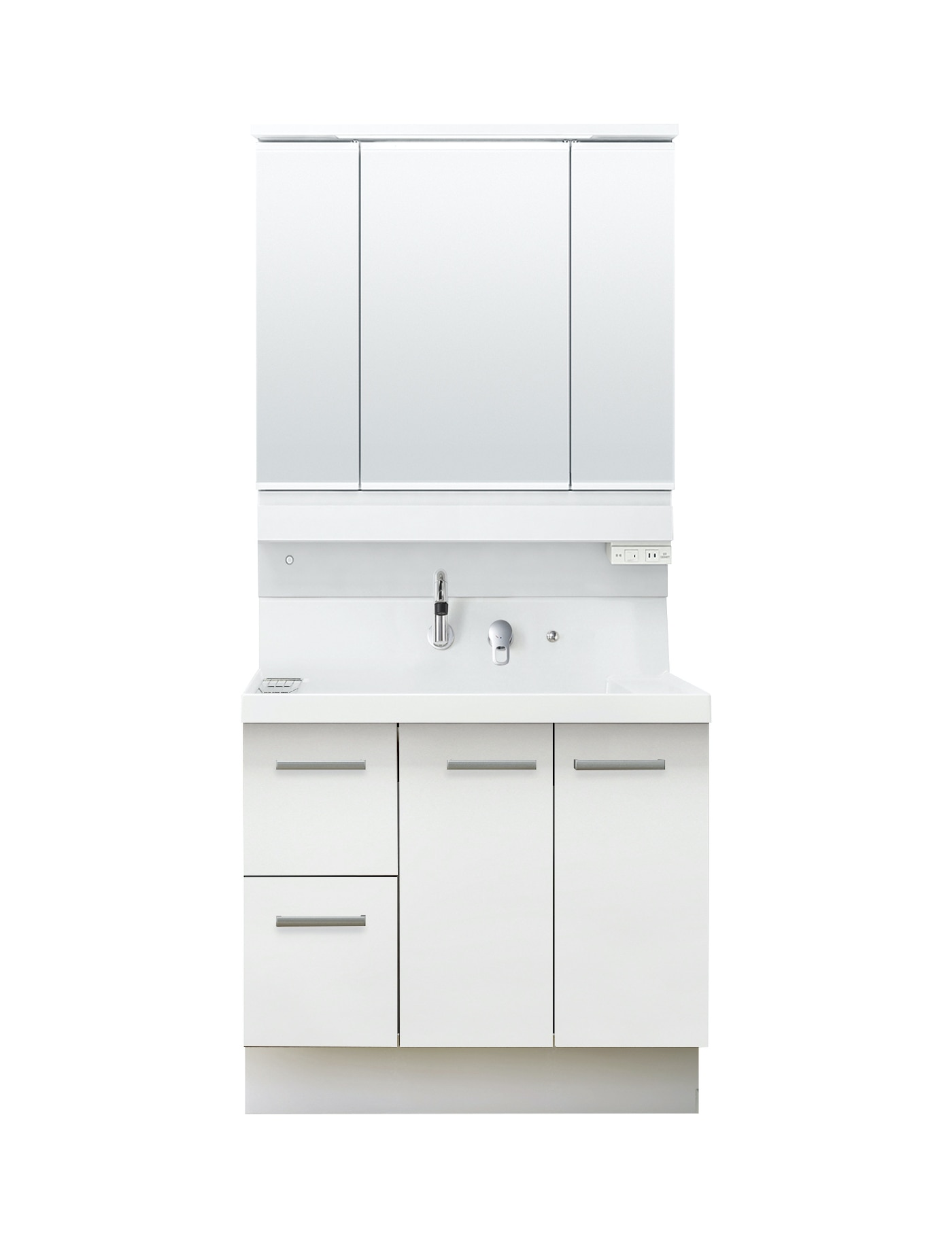 LIXIL 洗面化粧台 K1 間口90cm SP三面鏡片引出