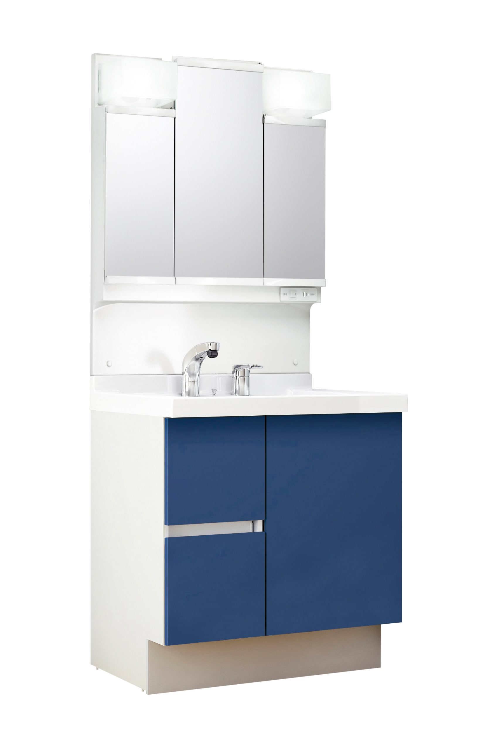 LIXIL 洗面化粧台 J1 間口75cm 三面鏡片引出