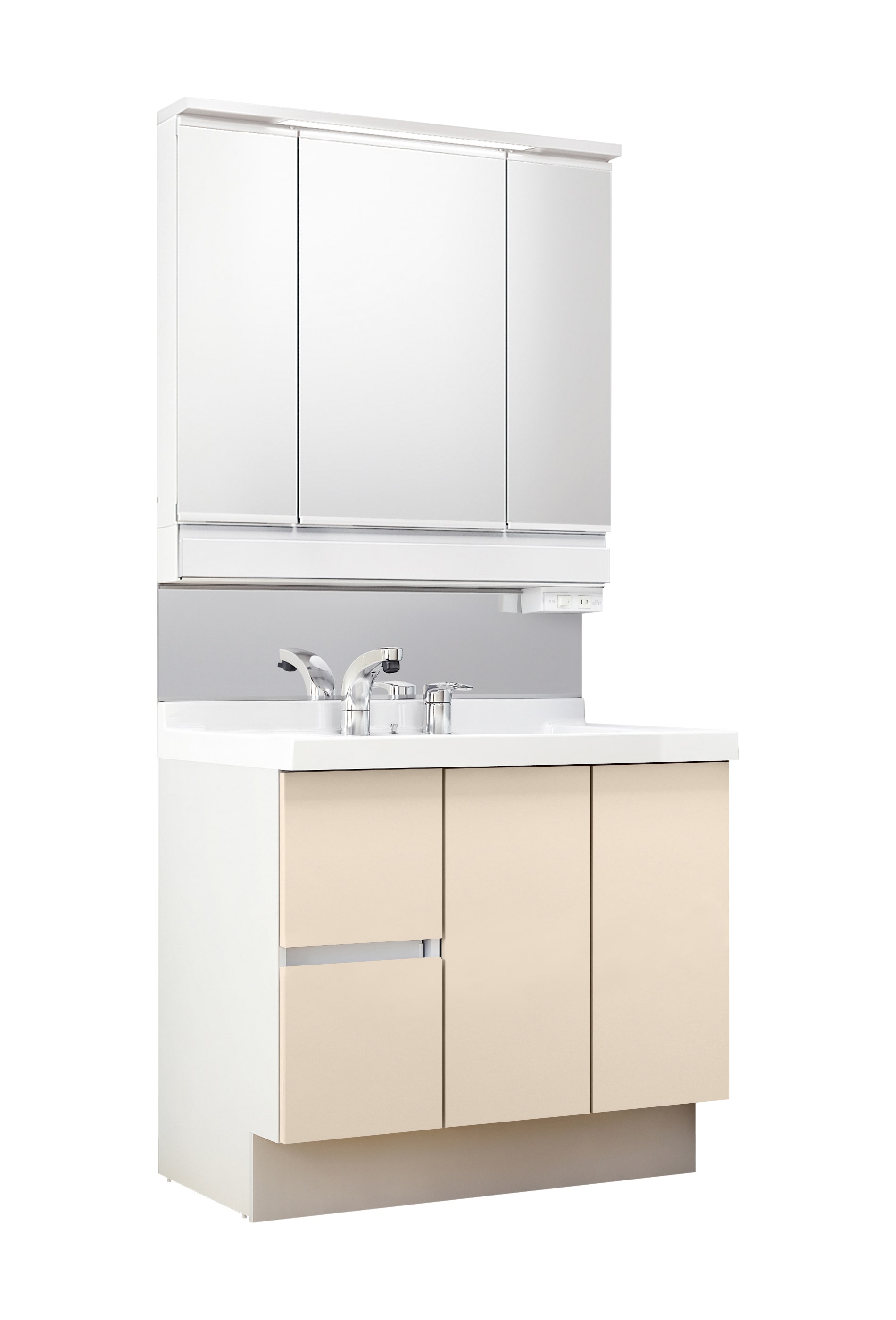 LIXIL 洗面化粧台 J1 間口90cm SP三面鏡片引出