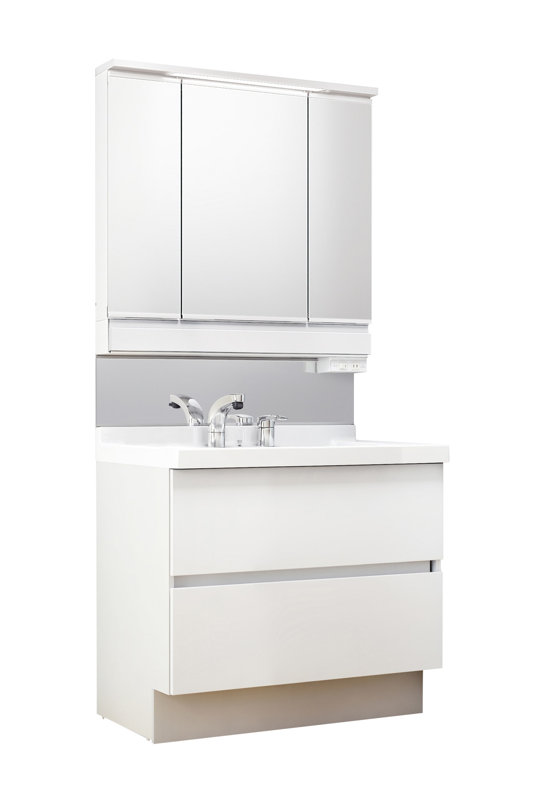 LIXIL 洗面化粧台 J1 間口90cm SP三面鏡2段引出