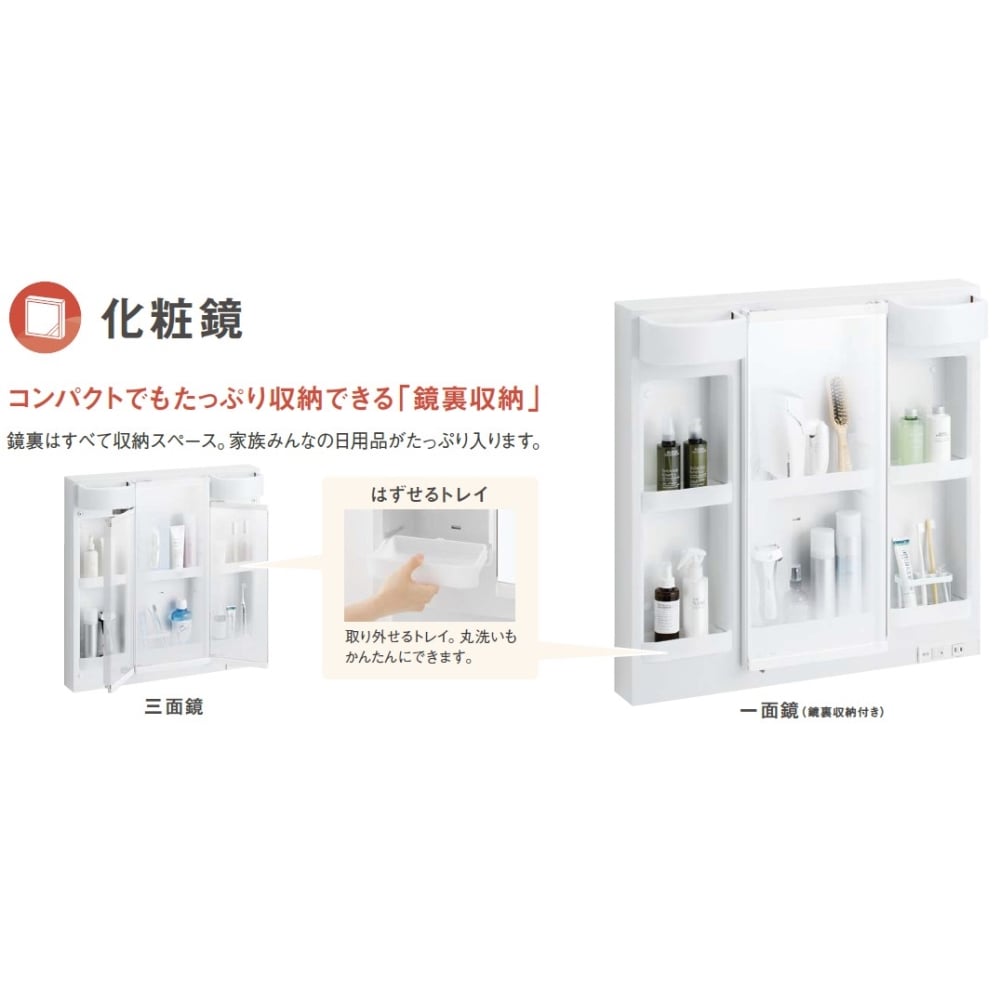 TOTO 洗面化粧台 KC 間口60cm 1面鏡2枚扉 プラナスホワイトウッド×シンシアホワイト