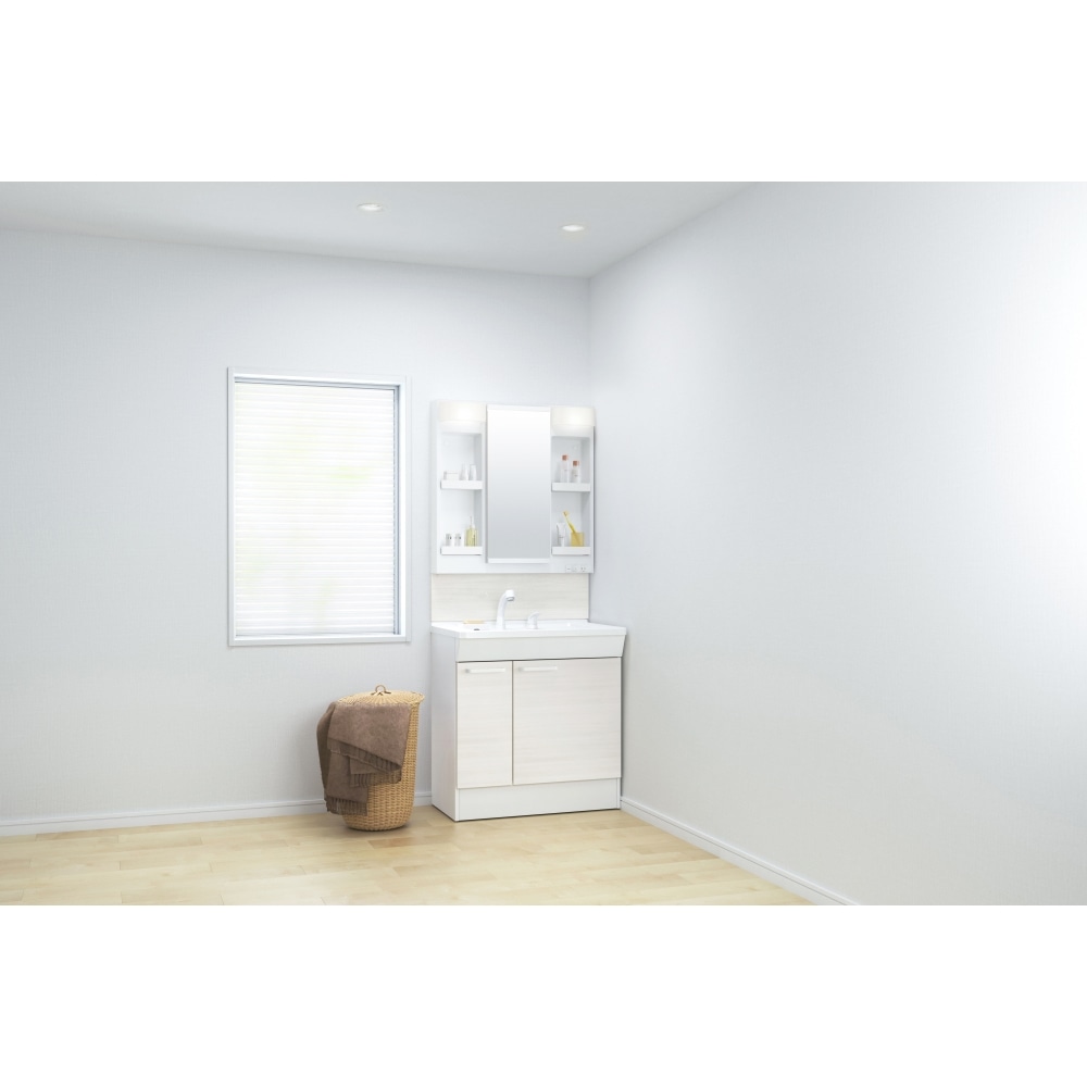 TOTO 洗面化粧台 KC 間口75cm 1面鏡片引出