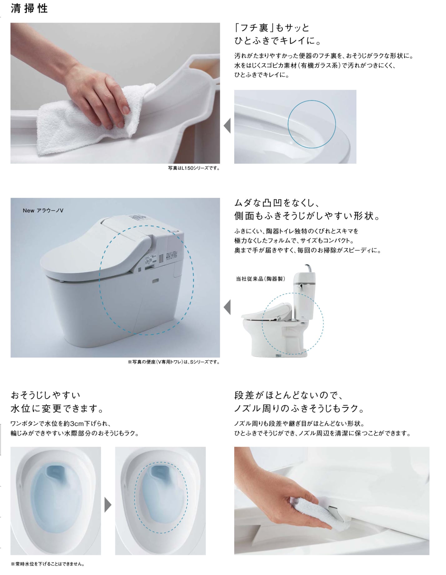 Panasonic アラウーノV 手洗い無し 貯湯式 脱臭機能付き ホワイト