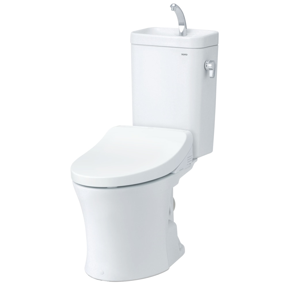 TOTO ピュアレストMR 壁排水155 手洗有　レバー右　 瞬間式 脱臭　ノズルきれい　個人設定　温風乾燥