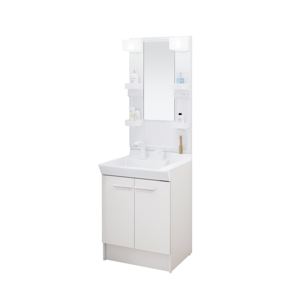 LIXIL 洗面化粧台 V1 間口60cm 洗髪一面鏡2枚扉