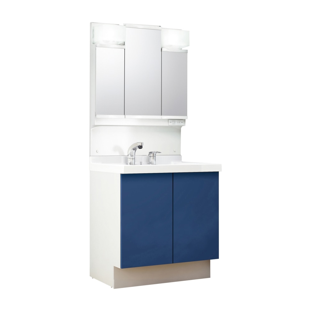 LIXIL 洗面化粧台 J1 間口75cm 三面鏡2枚扉