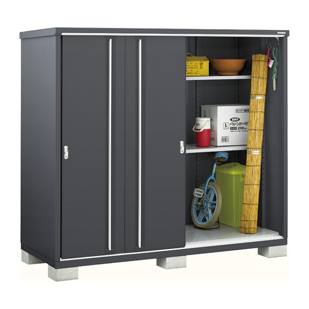 イナバ物置　シンプリー　ＭＪＸ‐２１９ＥＰＦ　FG　フランネルグレー