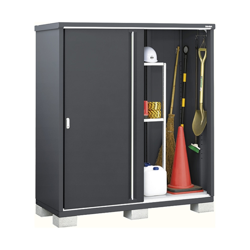 イナバ物置　シンプリー　ＭＪＸ‐１７７DＰＦ　FG　フランネルグレー