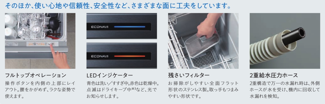 Panasonic ビルトイン食器洗い乾燥機 深型 NP-45MD9S