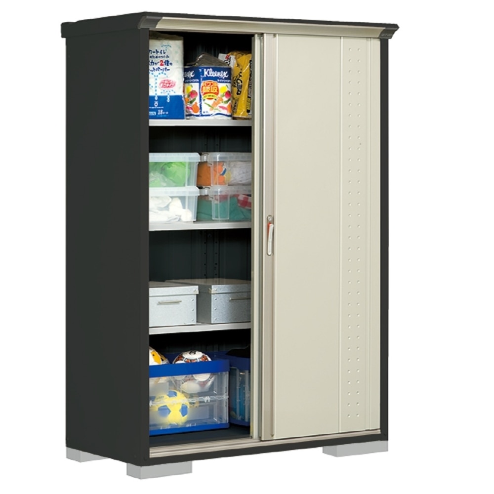 タクボ物置　グランプレステージ　ジャンプ　たて置き棚　GPY-135ATMW