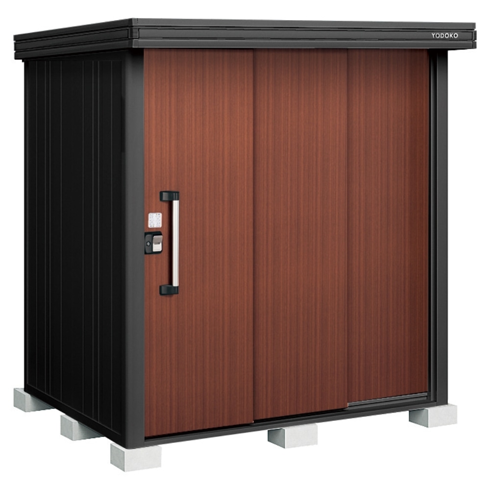 ヨド物置　一般型　エルモLMD-1815-BK/CW